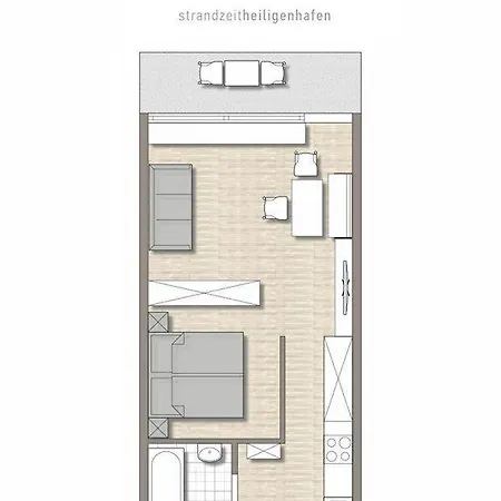 Haus-steinwarder-7-wohnung-strandzeit-37 * 海利根港